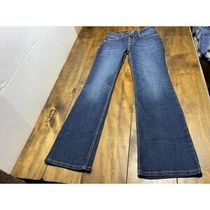 Wrangler® Ladies Retro Mae Mid Rise Medium Wash Bootcut Jeans 27/3x32 1009MWZMS